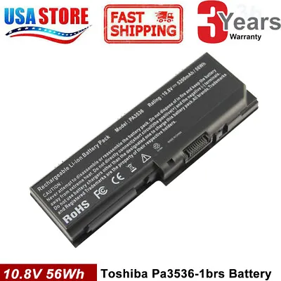 Battery For Toshiba PA3536U-1BRS PA3537U-1BAS L350 L355-S7907 PABAS100 P200 • $17.99