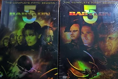 $17.99 • Buy Babylon 5: The Complete First And Fifth Seasons On DVD ( BRAND NEW SEALED )