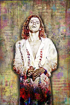 MICHAEL HUTCHENCE Of INXS Poster  INXS Colorful Tribute 16x20in Free Shipping • $28.99