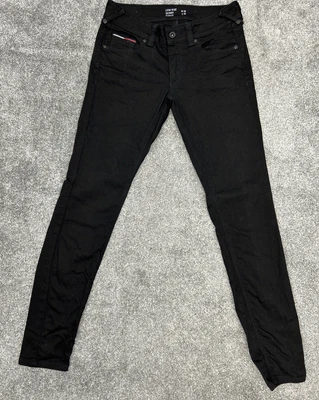 £19.99 • Buy Tommy Hilfiger Sophie Skinny Jeans Black Denim Low Rise W 28 L30