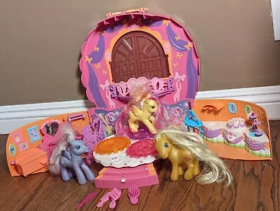 My Little Pony G3 Twinkle Twirl's Dance Studio And Star Catcher 4 Ponies+brushes • $39.99