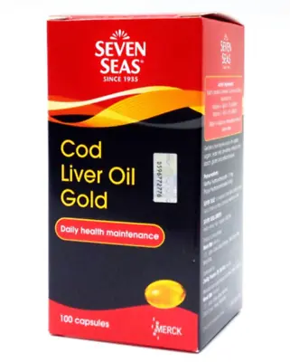 $22.80 • Buy Seven Seas Cod Liver Oil Gold 100's Daily Health Maintenance (NEW)