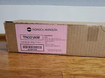 Konica Minolta Toner Cartridge - Magenta TN321M (A33K330) Bizhub C224 C364 • $45