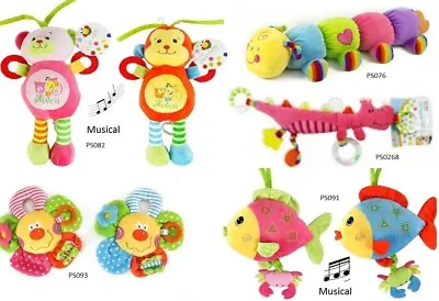 Baby Activity Toy Rattle Musical Pram Toy New Baby Gift ***FREE P&P*** • £7.99