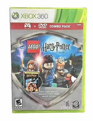 Lego Harry Potter: Years 1-4 (Microsoft Xbox 360) W Manual No DVD • $9.95