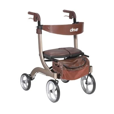 $363.83 • Buy Drive Medical Nitro DLX Euro Style Walker Rollator, Champagne