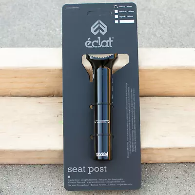 ECLAT BMX BIKE TORCH PIVOTAL SEAT POST BLACK 135mm • $36.95