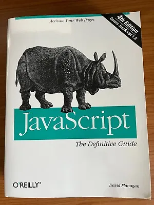 JavaScript The Definitive Guide 4th Edition • £5