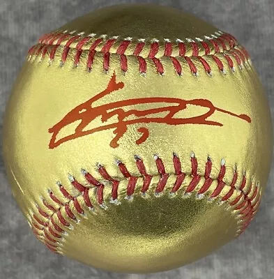 Vladimir Guerrero Jr. Signed Blue Jays Gold Rawlings OMLB Baseball JSA COA • $15.50