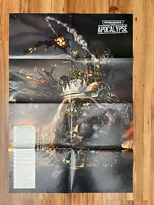 White Dwarf Warhammer 40K Apocalypse Double-sided A1 Poster • £5.50