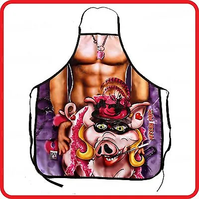 Apron-funny-sexy Fetish Pork Pig Shirtless Strong Muscle Man-cooking-costume-bbq • $9.64