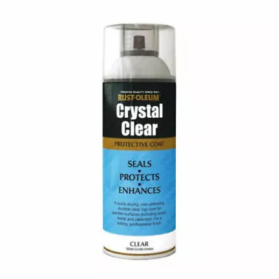 Rust-oleum 400ml Multi Purpose Colour Spray Can Paint Aerosol Satin Gloss Matt • £9.99