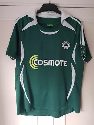 PANATHINAIKOS SHIRT 14 Dimitris Salpingidis Home 2006-07 Size S 38   VGOOD COND • £49.99