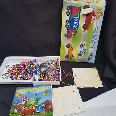 Hama Beads Kit Kids Fun DIY Craft 2.6mm 24 Colours Set Gift Toys Boards + More • $19.99