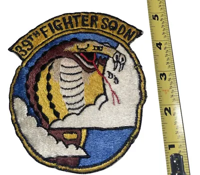 $349.99 • Buy Korean War Japanese Made 39th Fighter Interceptor Squadron Patch 