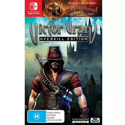 Victor Vran Overkill Edition Nintendo Switch Role Playing RPG Demon Slaying Game • $99