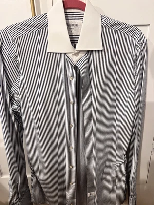 £25 • Buy Emmett London Mens Single Cuff Shirt - Size 16
