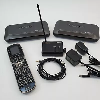 2 Universal Remote Control MRF-350i RF Base Station W/ MX-880I Remote Sensor + • $59.99