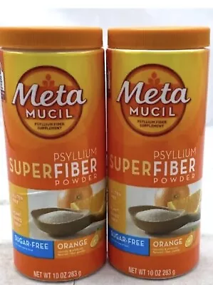 Metamucil SuperFiber Powder - Pack Of 2.       Exp : 01/25 • $24.50