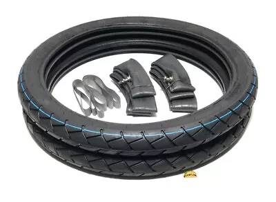 General 5 Star And Lazer Moped 17inch Tire Pack - Tires Tubes & Rim Strips • $99.99