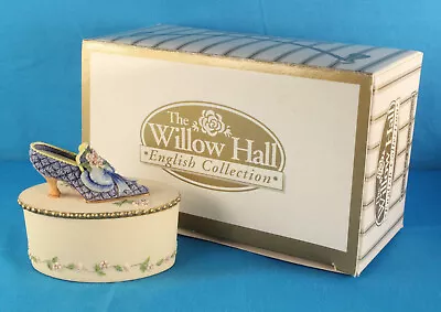 Willow Hall Shoe Trinket Box - Victorian Shoes Collection -  Estelle  • $4.99