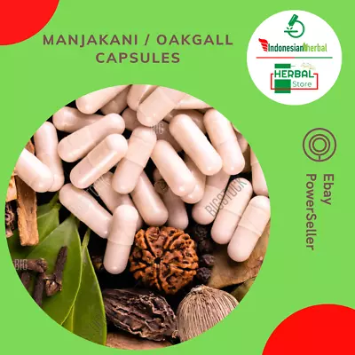 120 Capsules Manjakani Oak Gall Quercus Infectoria 600 Mg Tighten Vagina HERBAL • $20.50