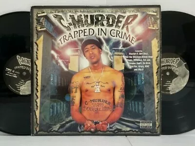 C-Murder – Trapped In Crime 2LP 2000 US ORIG RAP Priority TRU Kokane Snoop Dogg • $88.40