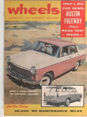 $24.90 • Buy Wheels 1962 June Mercedes Grosser Fiat 600D Ford Zephyr Jaguar MK 10 Triumph Her
