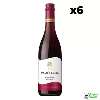 Jacob's Creek Classic Pinot Noir Red Wine Case 6 X 750mL • $75.99