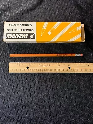 Vintage NOS Box Of 12 Marathon Quality Pencils Century Series LA CA 90025 NEW • $14.99