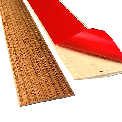 Self-Adhesive Floor Seam Strip Wall Ceiling Mould Strip Furniture Trim Line DIY • £15.98