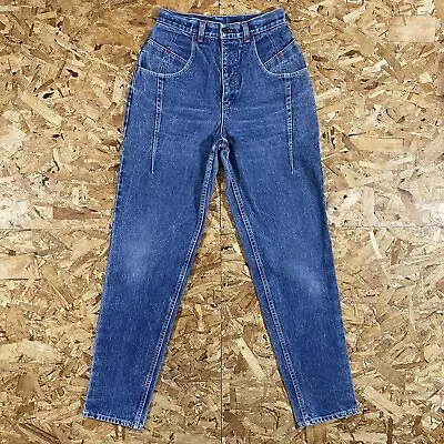 Vintage 90s Highwaisted Blue Wash Denim Jeans Women's Size 26  • $13