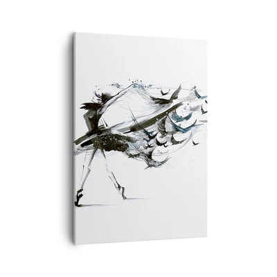 Canvas Print 50x70cm Wall Art Picture Dance Woman Ballet Activity Framed Artwork • £41.39