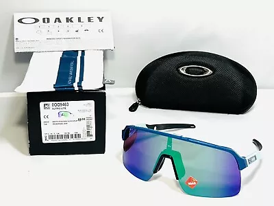 New Oakley Sutro Lite Mathieu Van Der Poel Sunglasses Poseidon Blue Splatter • $169.99