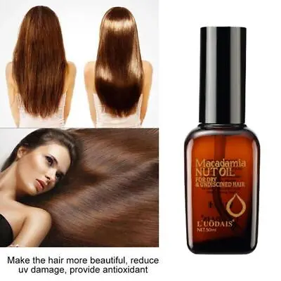 £6.14 • Buy 1 PCS Pure Moroccan Argan Oil Macadamia Nut Oil Hair Scalp Y9N6