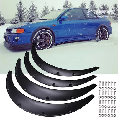 For Subaru Impreza Fender Flares Wheel Arches Extra Wide Body Extension Mudgard • $57.99