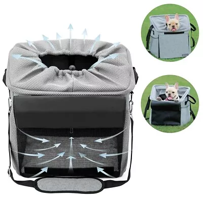 Pet Carrier Bicycle Basket Bag Pet Carrier/Booster Backpack For Dogs And Cats • $42.99