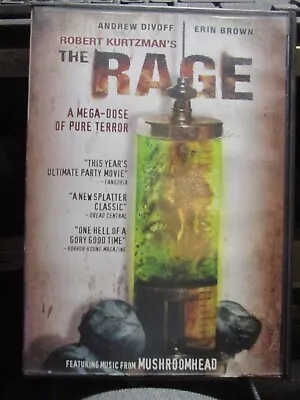 The Rage 2007 Horror DVD Andrew Divoff (Wishmaster) Erin Brown Blockbuster Copy! • $4.98