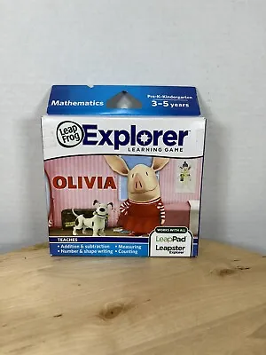 LeapFrog LeapPad Explorer Learning System: Olivia - Math Leap Pad 1 2 3 NIB • $25.62