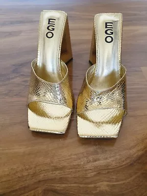 £9.90 • Buy BNWT  Ego Shoes/  Heels /Bronze/Size 7