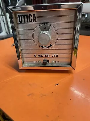 Utica V 650 A 6 Meter VFO NICE CONDITION AS SHOWN • $85
