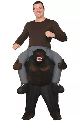 Brand New Ride-On Gorilla Carry Me Funny Adult Costume • $82.29