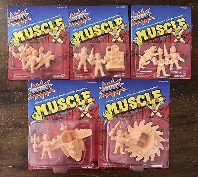 Masters Of The Universe M.U.S.C.L.E. Mini-Figures Wave 3 Unpunched MOC CHOOSE! • $13.95