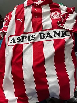 Olympiacos Jersey 1997/98 Size Xl GIANNAKOPOULOS • £175