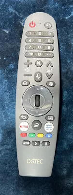 DGTEC TV REMOTE CONTROL  DG50UHDOS DG55UHDOS  DG65UHDOS  Original. • $45