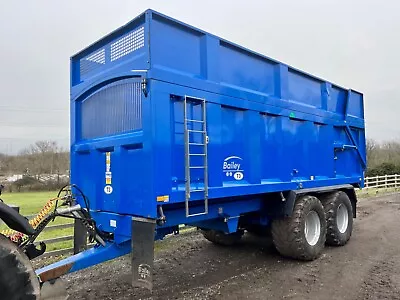 £27950 • Buy 2020 Bailey 18 Ton High Speed Silage Trailer / Rear Hitch / Rear Steer Axle