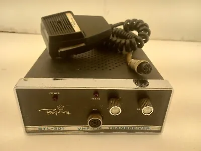 $7 • Buy Vintage REGENCY STL-301 VHF-FM TRANSCEIVER UNTESTED