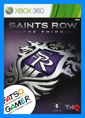 Saints Row The Third Xbox 360 • $6.95