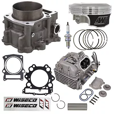 NICHE Cylinder Head Wiseco Piston Gasket Kit For Yamaha Grizzly Raptor Rhino 660 • $486.95