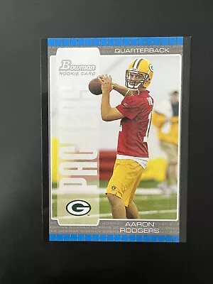 2005 Bowman Aaron Rodgers Rookie #112 Packers RC Jets • $7.50